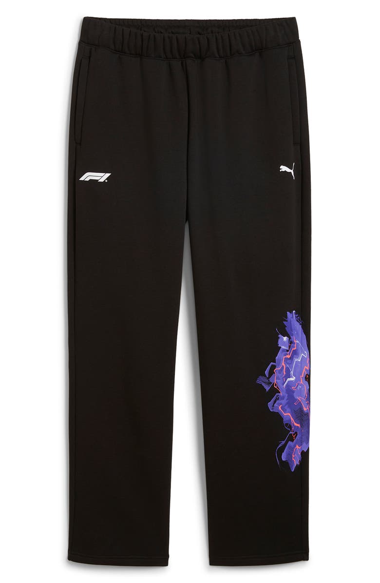 PUMA x Ferrari F1 Neon Energy Cotton Blend Sweatpants, Alternate, color, 