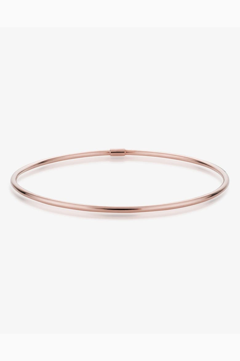 14K Gold Everything Bangle Bracelet, Alternate, color, Rose Gold