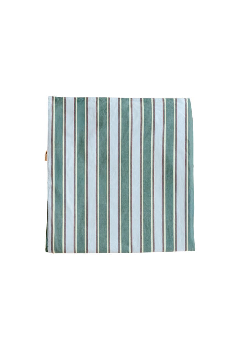 TBCo Cotton Striped Bedding Set, Main, color, Blue Stripe