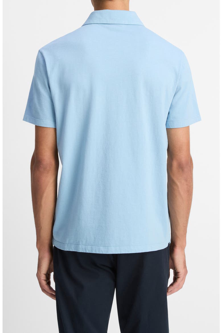 Regular Fit Garment Dyed Cotton Polo, Alternate, color, WASHED CALIFORNIA RA
