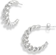 NORDSTROM RACK Coiled Hoop Earrings