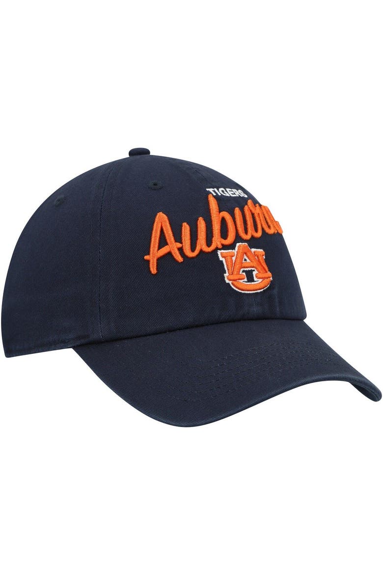 Women's '47 Navy Auburn Tigers Phoebe Clean Up Adjustable Hat, Alternate, color, Navy