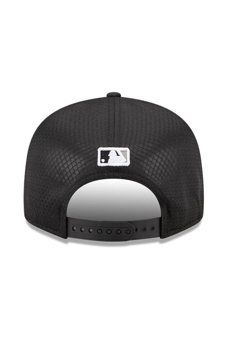New Era Men's New Era Black Chicago White Sox 2026 Batting Practice 9FIFTY Snapback Hat, Alternate, color, Black