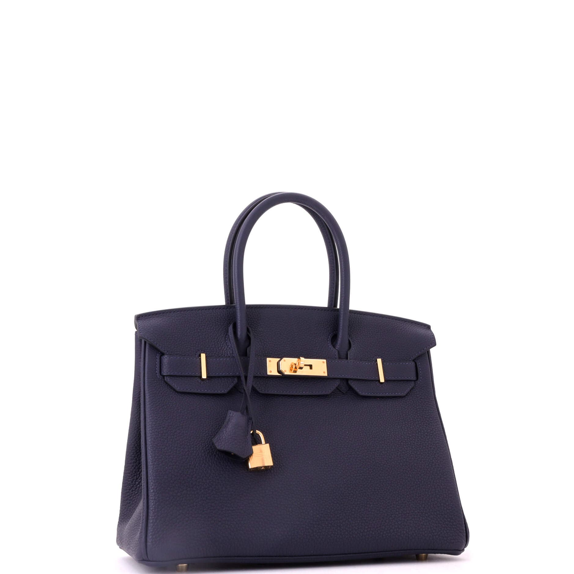 Birkin Handbag Blue Togo with Gold Hardware 30, Alternate, color, Blue