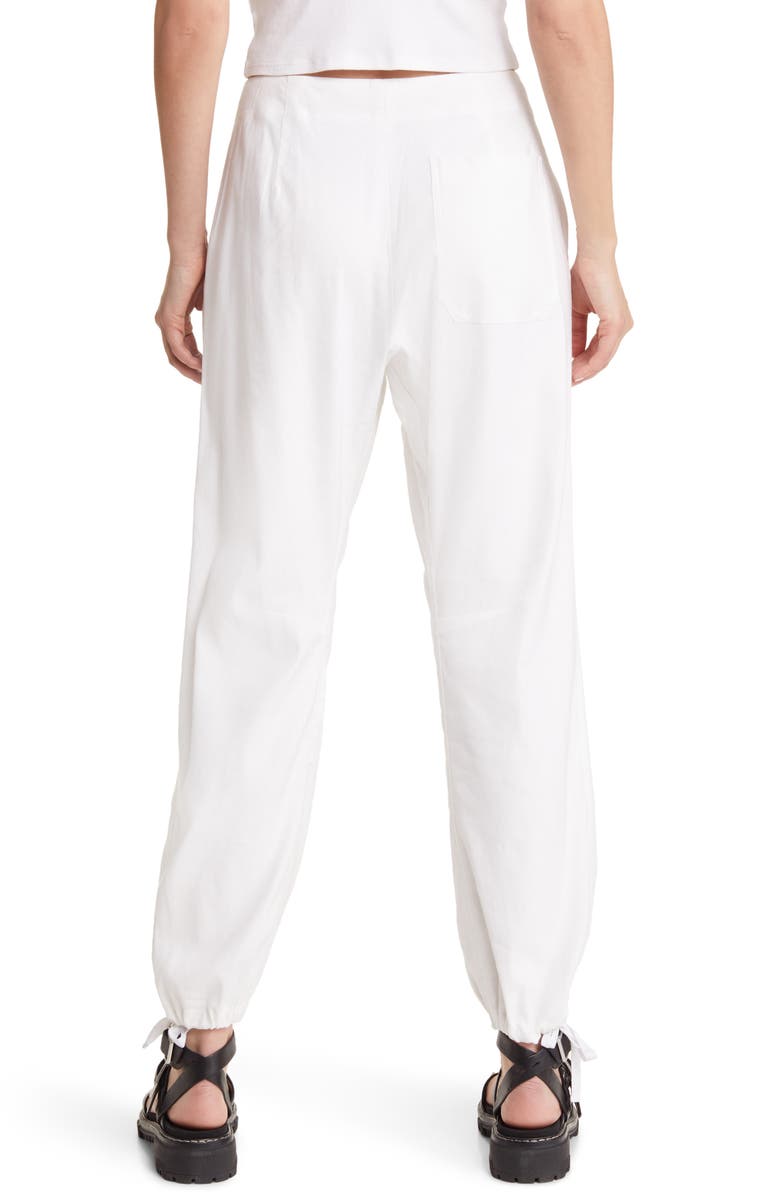 rag & bone Dawn Linen Blend Ankle Pants, Alternate, color, 