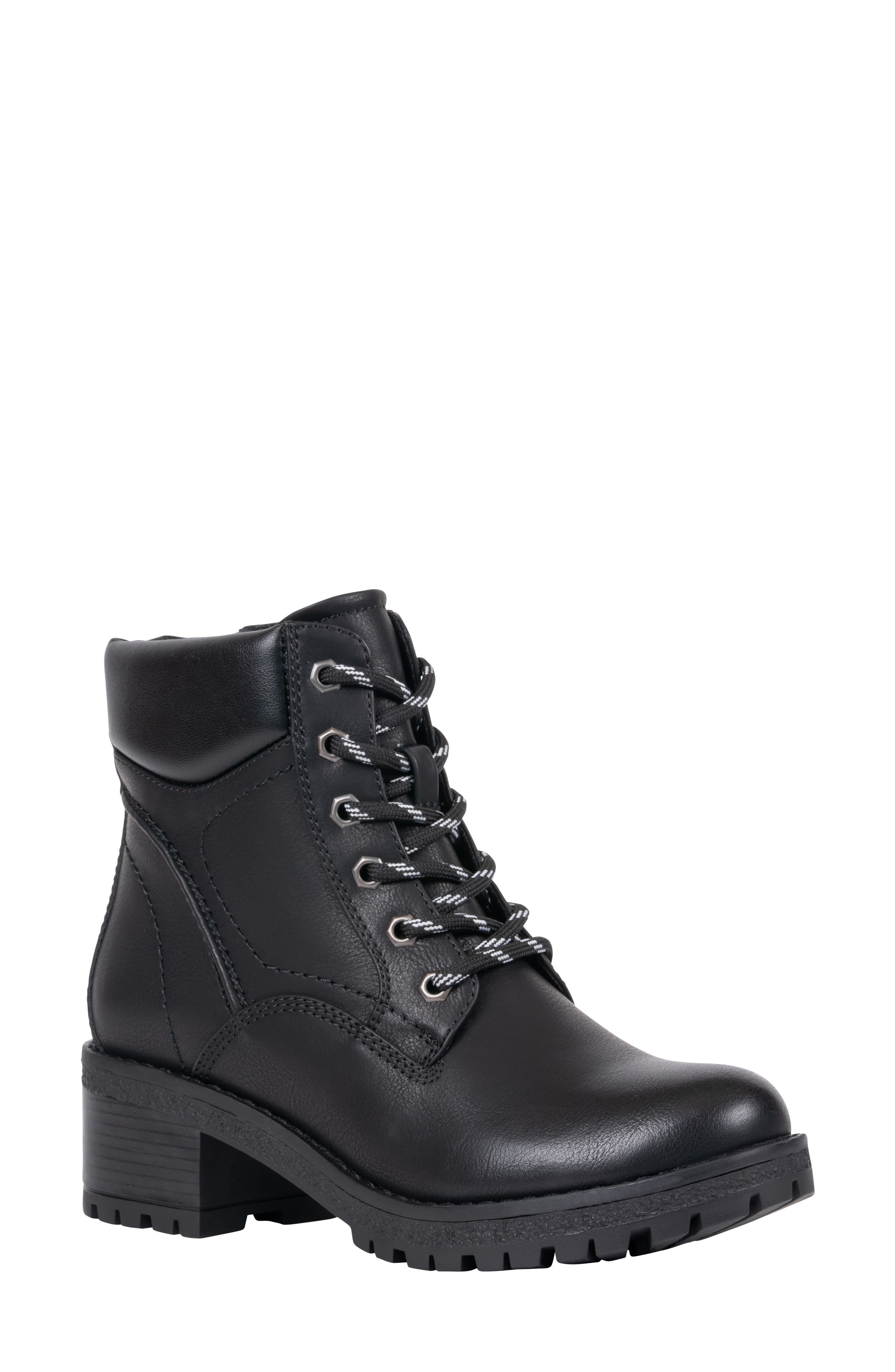 Tamara Water Resistant Faux Leather Bootie
