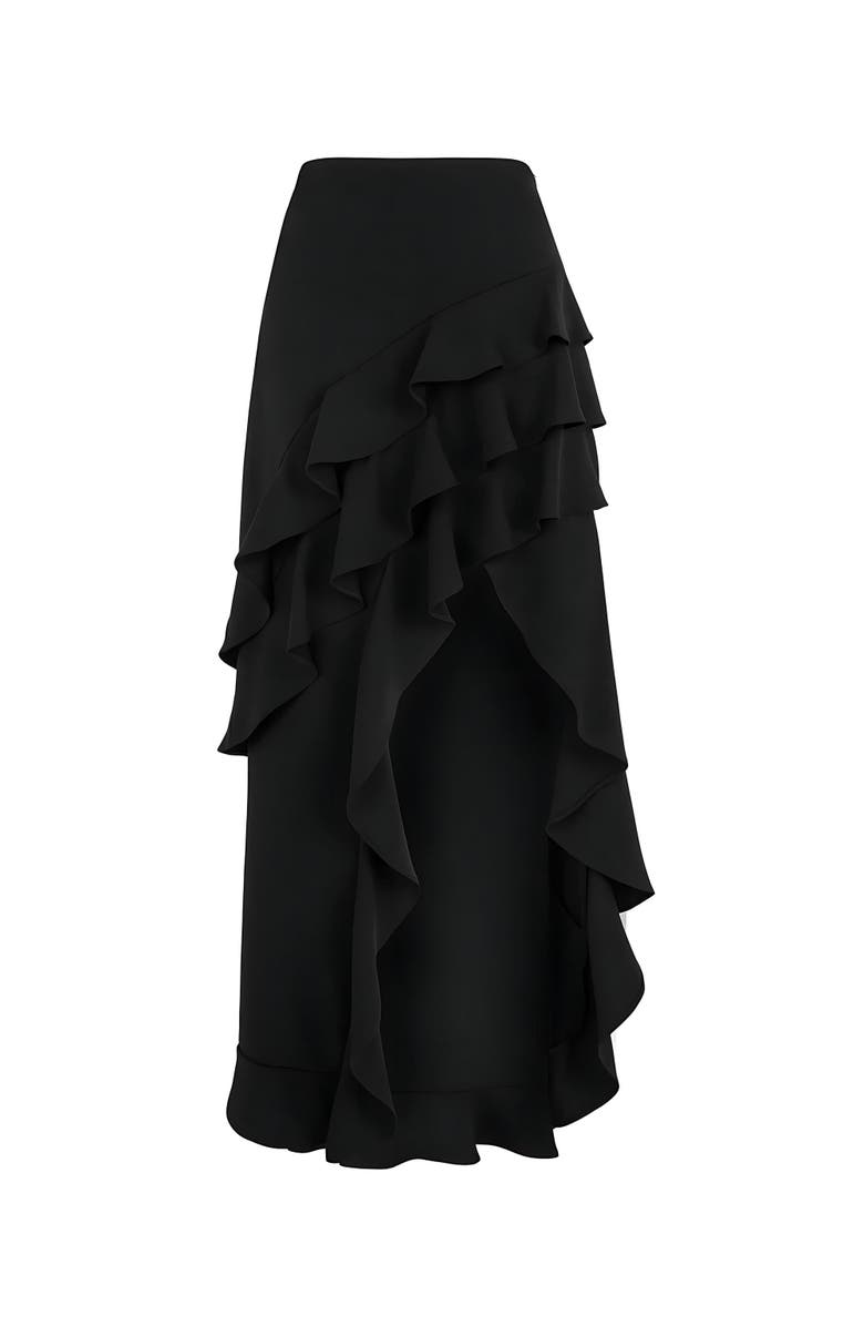 Nocturne Long Skirt with Flounced, Alternate, color, 
