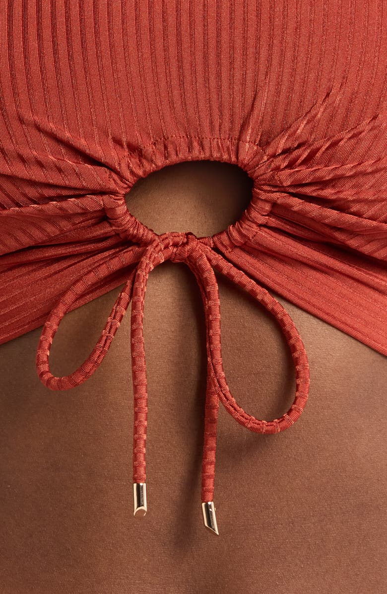 Robin Piccone Aubrey Tank Top, Alternate, color, Spice