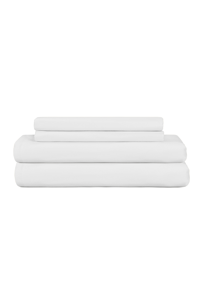 Performance Cotton Sheet Set, Main, color, White