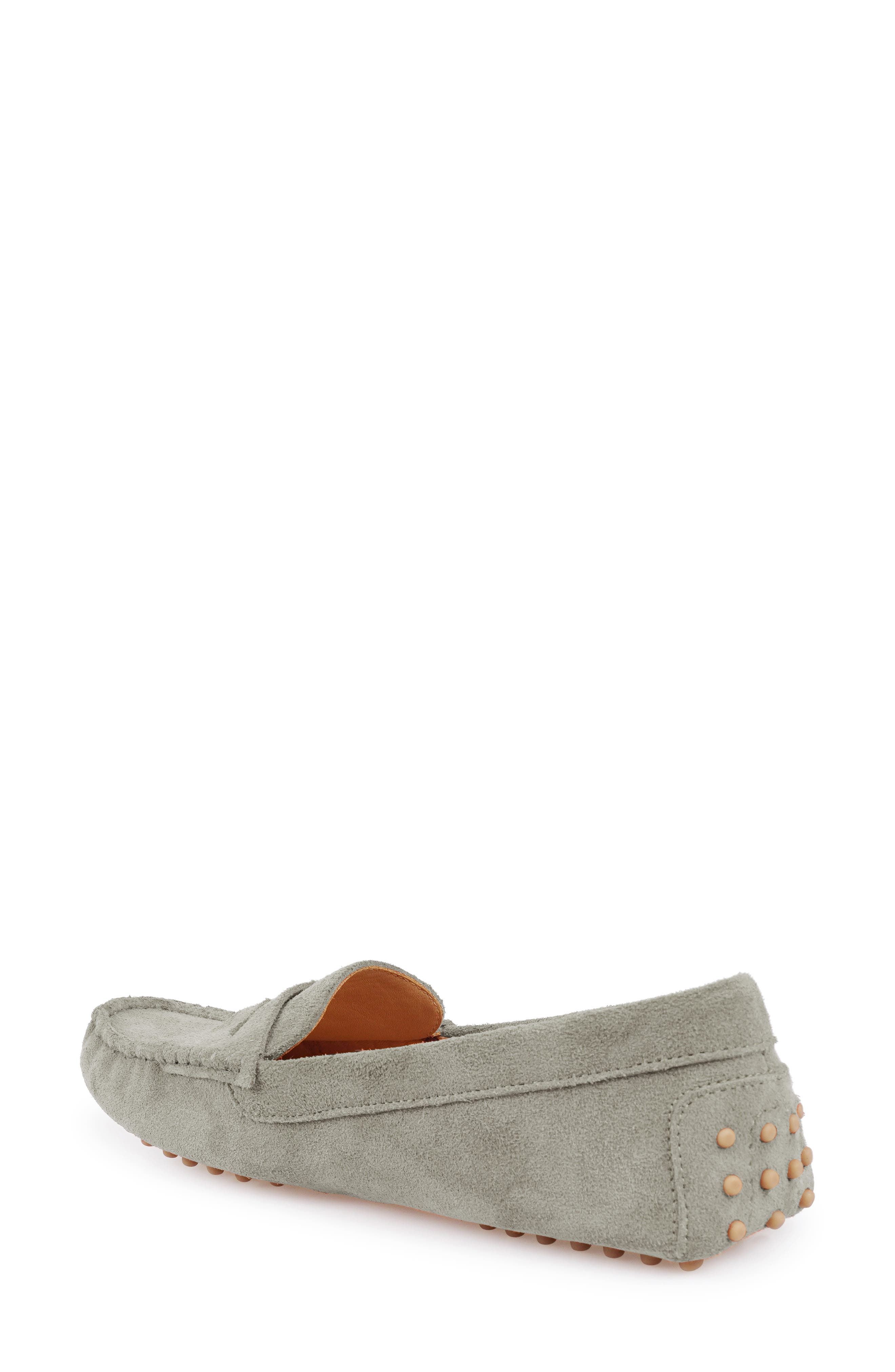 National Comfort Talulah Penny Loafer, Alternate, color, Light Grey Suede