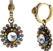 Kurt Geiger London Octavia Eagle Huggie Hoop Drop Earrings