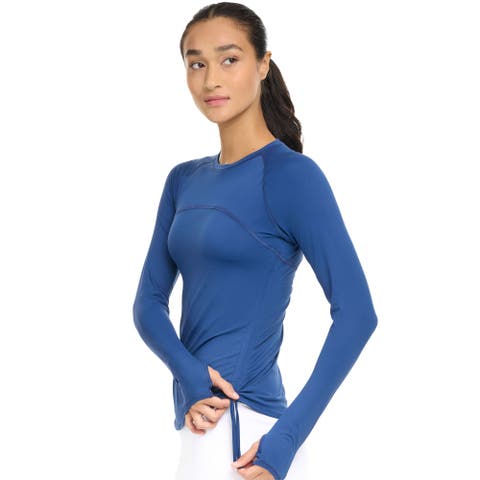 Women's Drawstring Crew Shirt