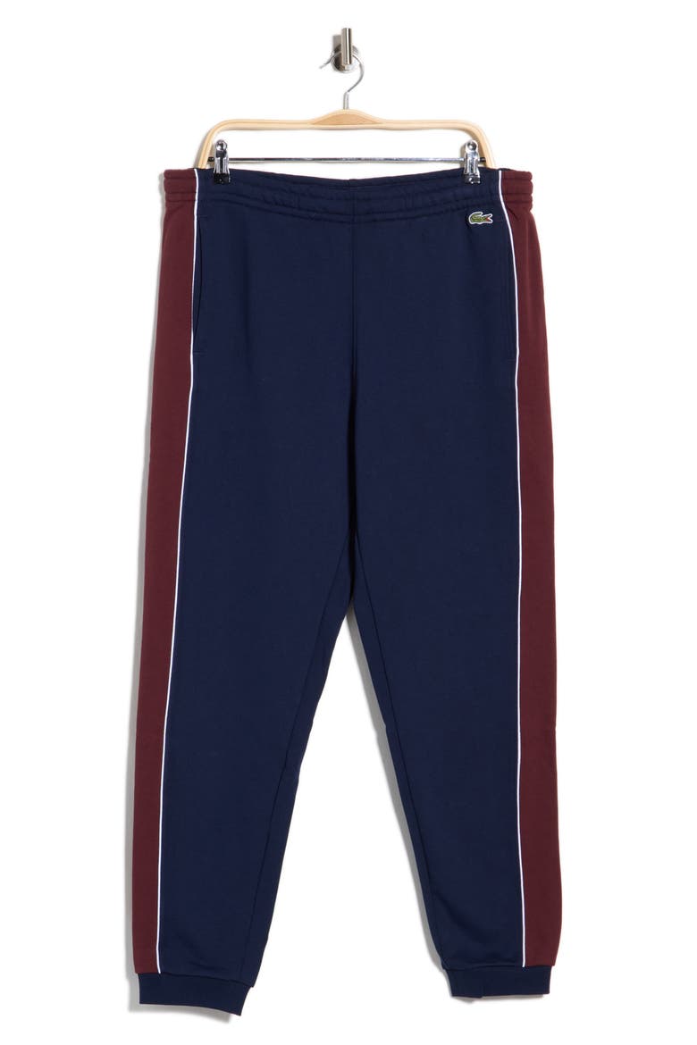 Colorblock Track Pant, Alternate, color, NAVY BLUE/ EXPRESSO