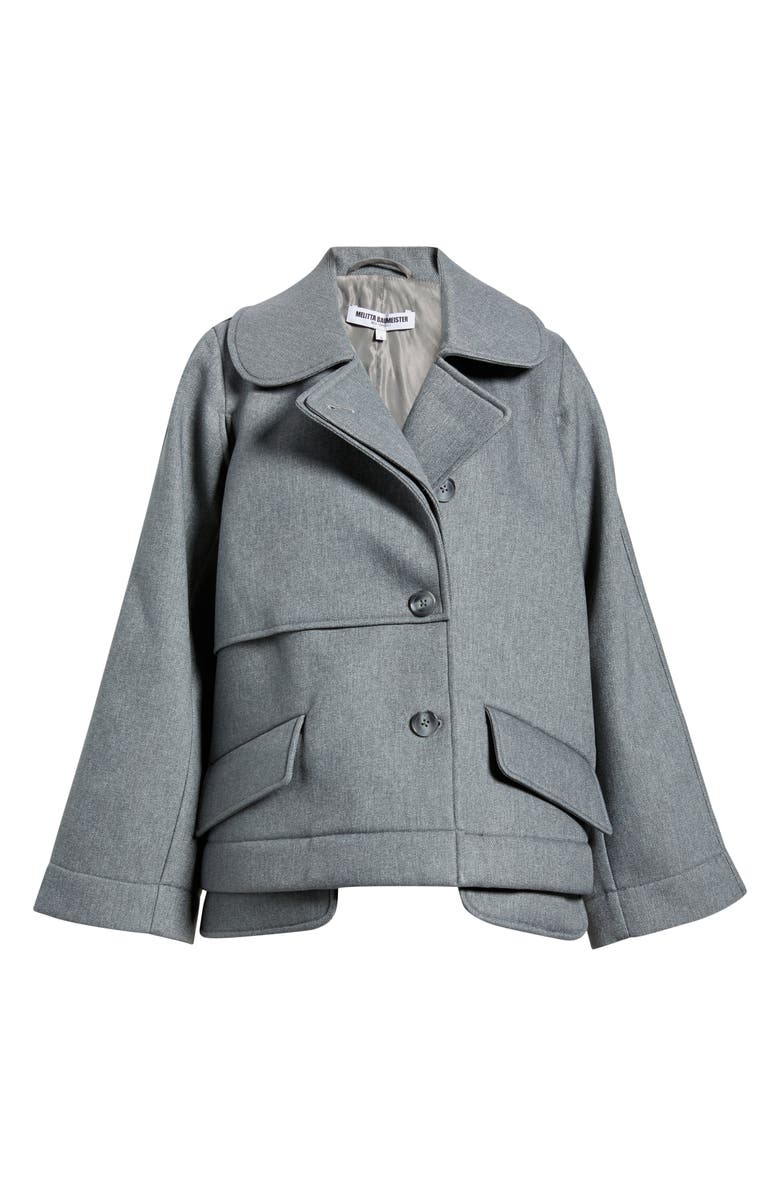 MELITTA BAUMEISTER Double Lapel Jacket, Main, color, Melange