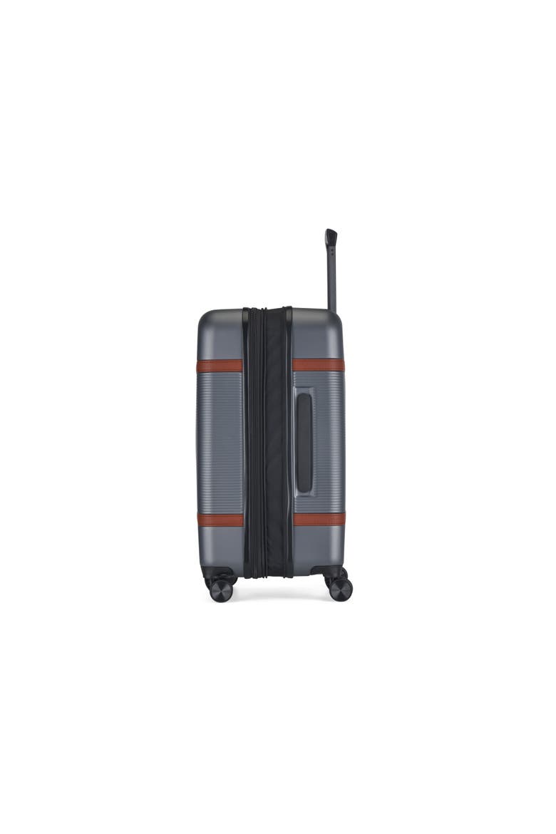 Wellington Hardside Medium Luggage with TSA Lock, Alternate, color, Pewter