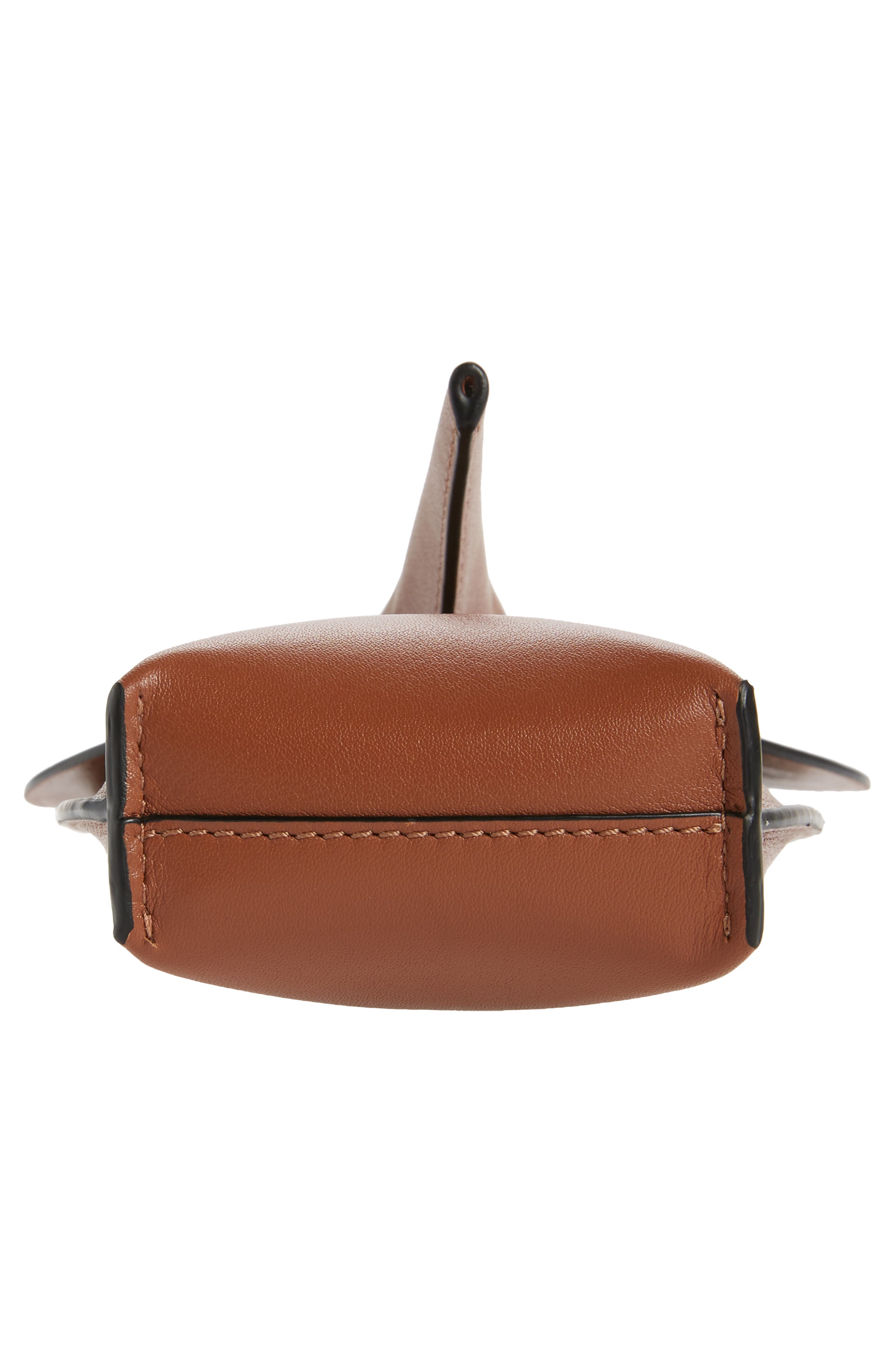 Loewe Elephant Pocket Leather Crossbody Bag, Alternate, color, 