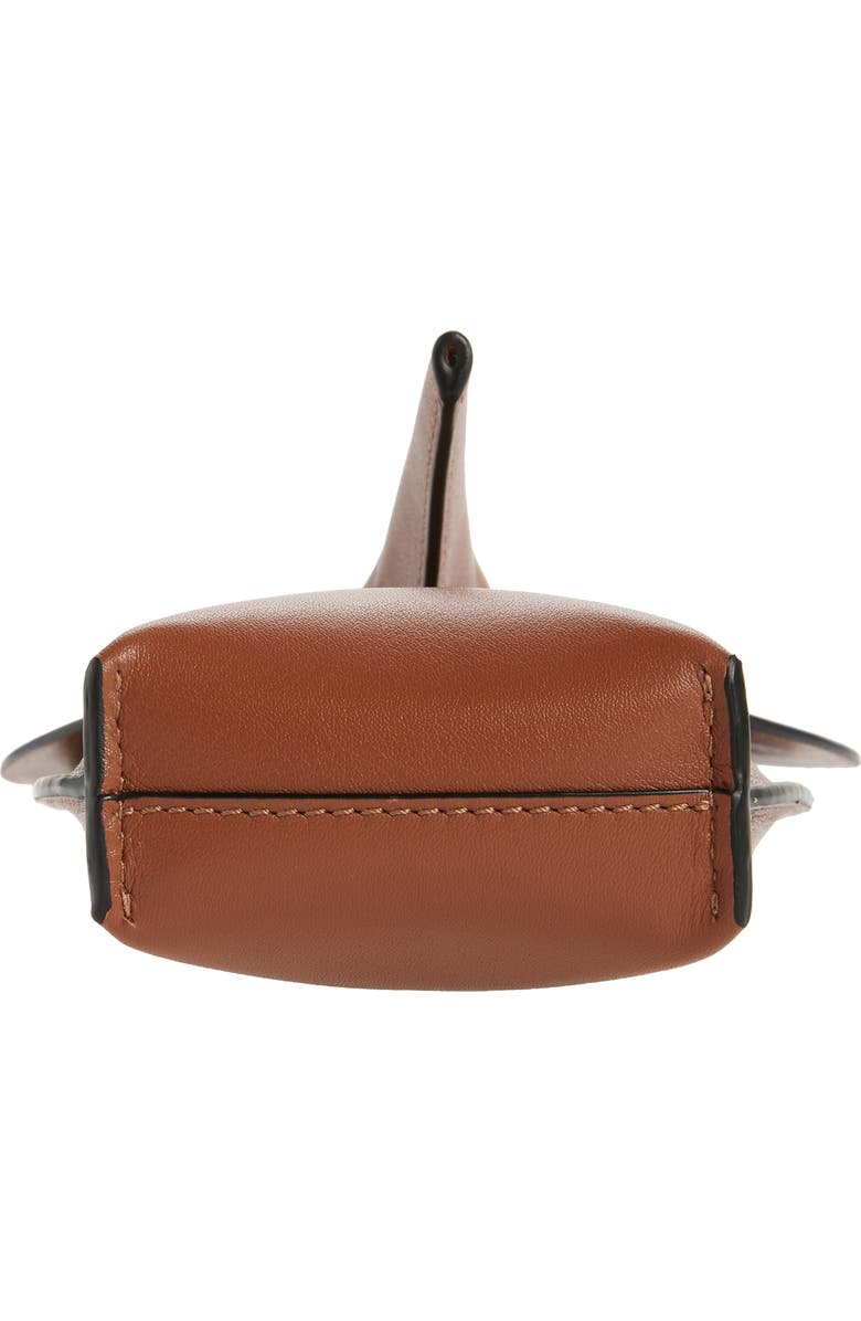 Loewe Elephant Pocket Leather Crossbody Bag, Alternate, color,