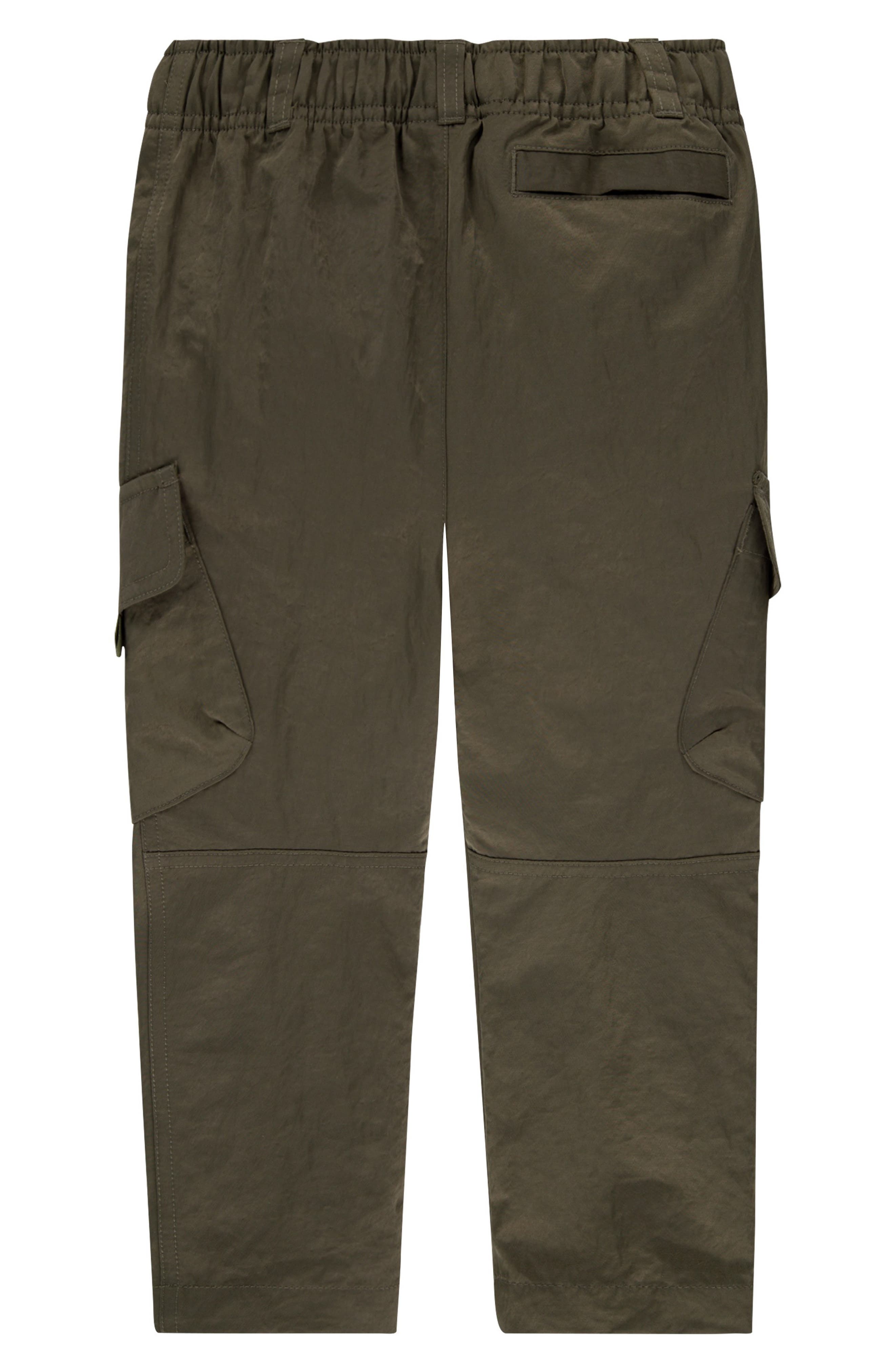 Kids' Woven Nylon Cargo Pants