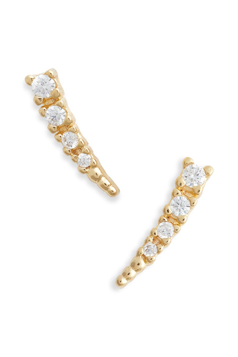 Sophie Stud Earrings, Main, color, GOLD