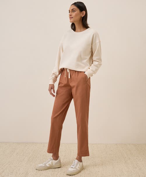 Pact Organic Cotton Daily Twill Pant In Ochre