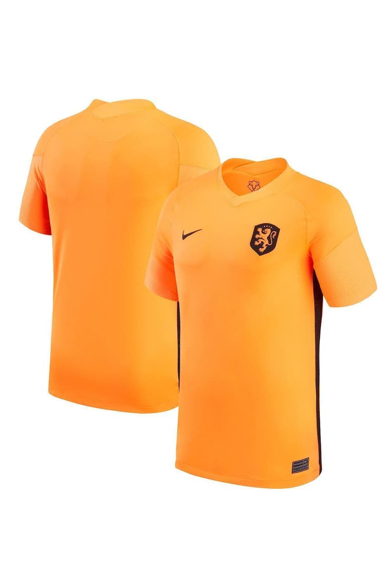 Men's Nike Orange Netherlands Women's National Team 2022/23 Home Replica Blank Jersey, Main, color, Orange