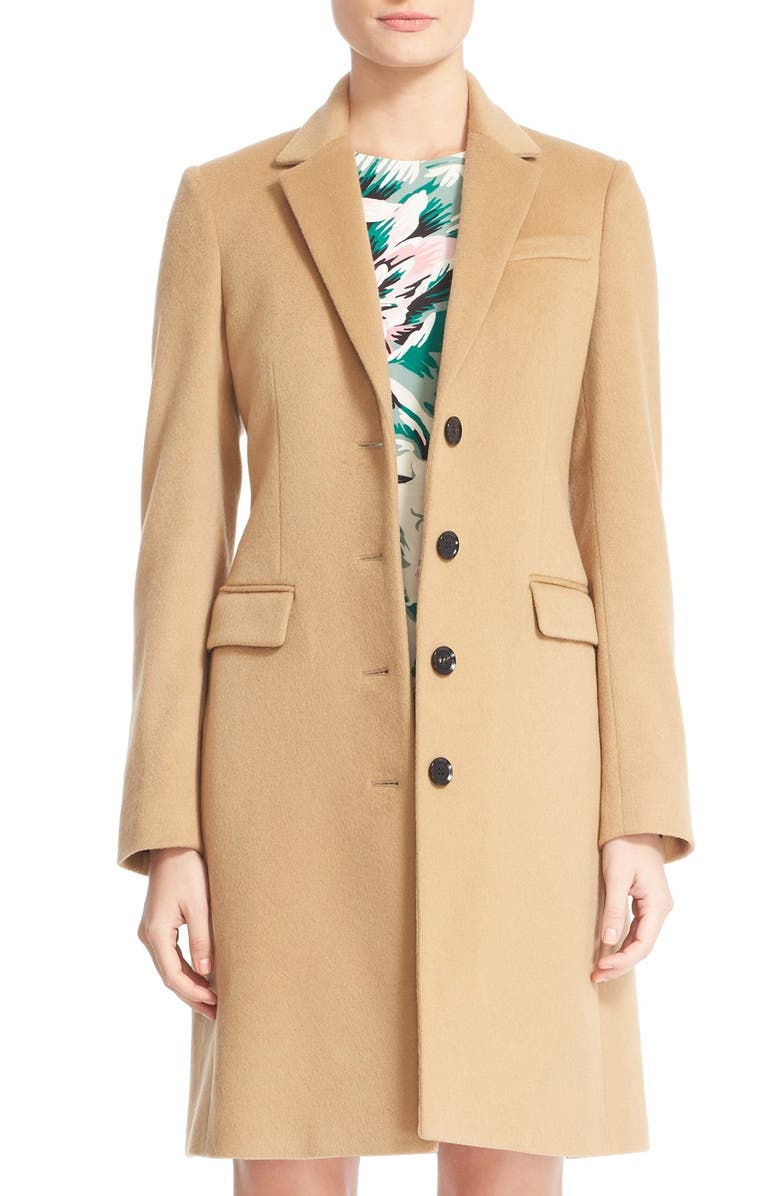 Burberry Sidlesham Wool & Cashmere Coat, Main, color,