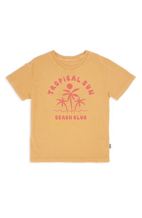 Tropical Sun Graphic T-Shirt