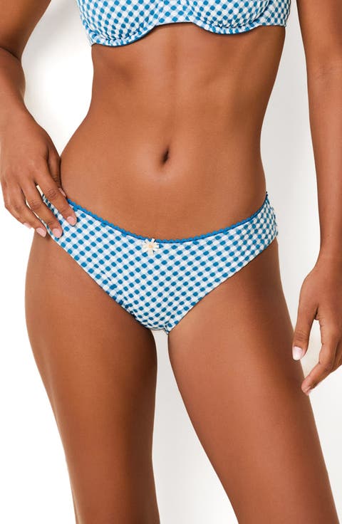 Daphne Rickrack Trim Bikini Bottoms