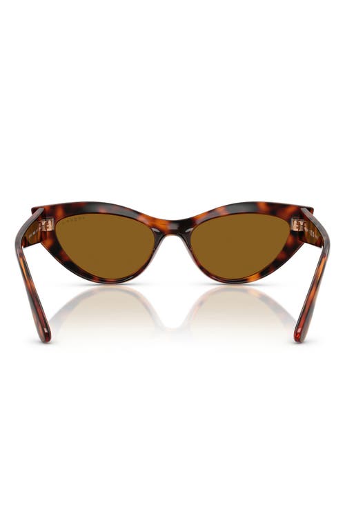 Vogue 52mm Polarized Cat Eye Sunglasses