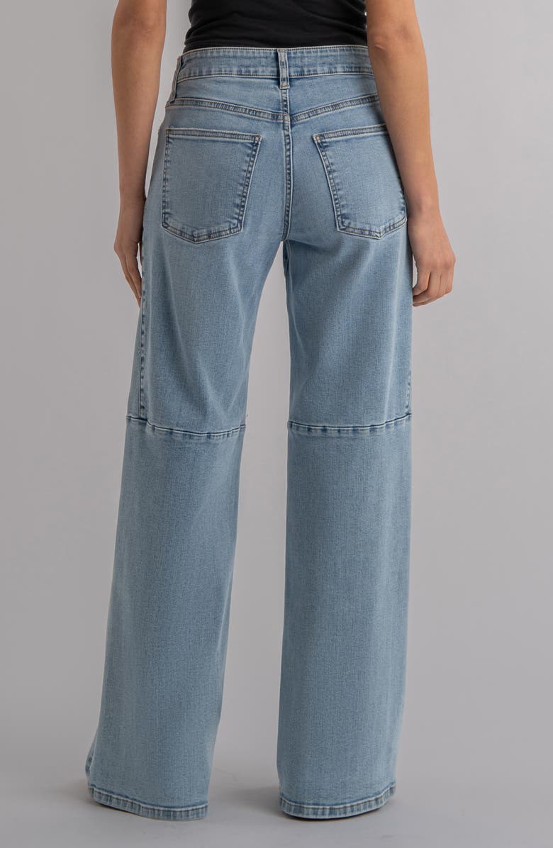 KUT from the Kloth Jodi High Waist Relaxed Straight Leg Jeans, Alternate, color, Resolve