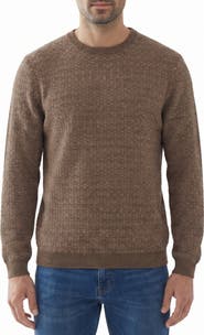 Report Collection Textured Crewneck Sweater