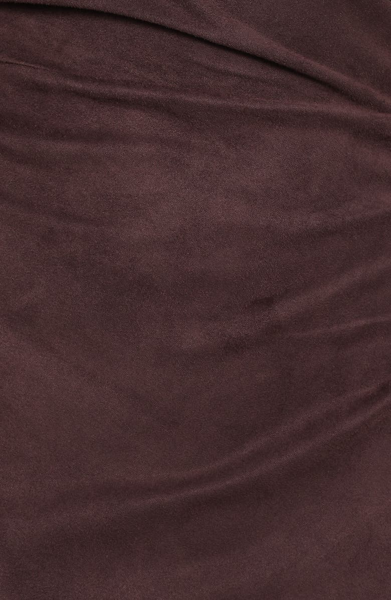 Petal & Pup Olympia Off the Shoulder Long Sleeve Dress, Alternate, color, Mushroom