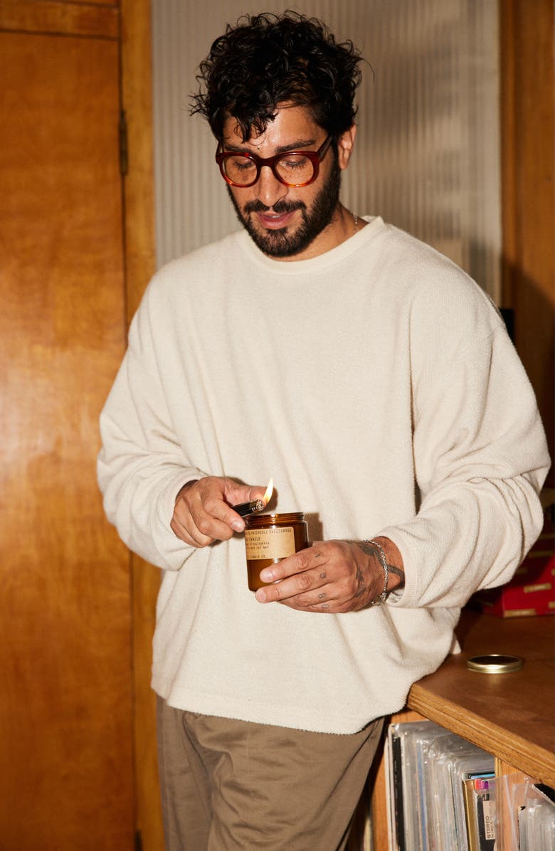 P.F. Candle Co. Patchouli Sweetgrass Candle, Alternate, color, Patchouli Sweetgrass