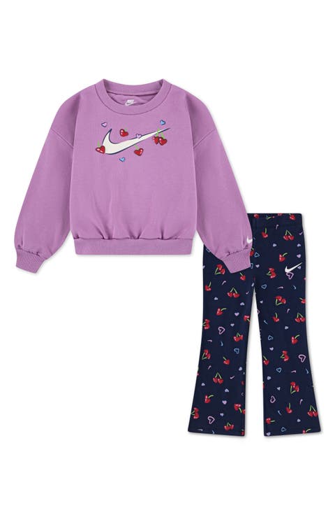 Kids' Crewneck Sweatshirt & Leggings Set