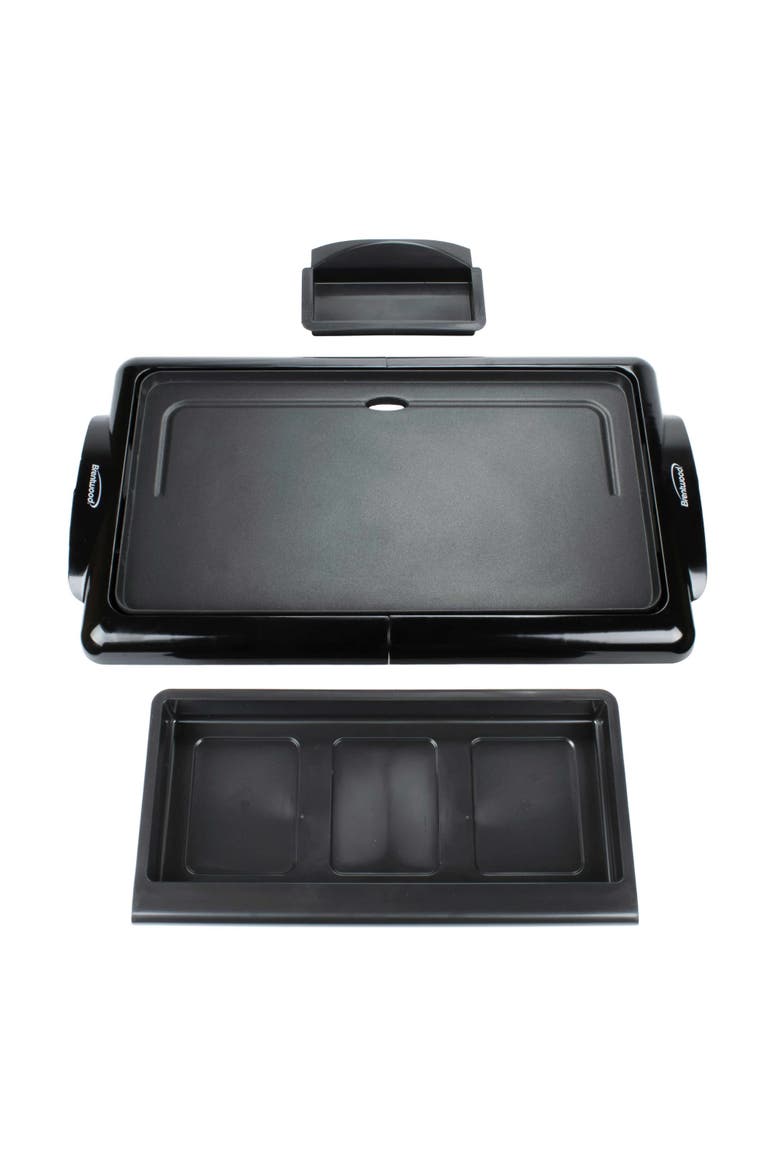 Electric Griddle, Alternate, color, Black