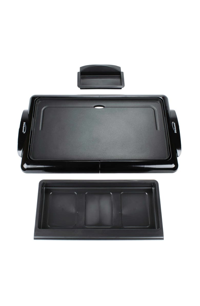 Brentwood Electric Griddle, Alternate, color, Black
