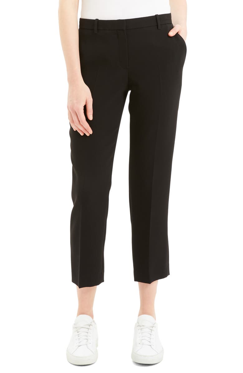 Theory Tailored Ankle Trousers, Main, color, 