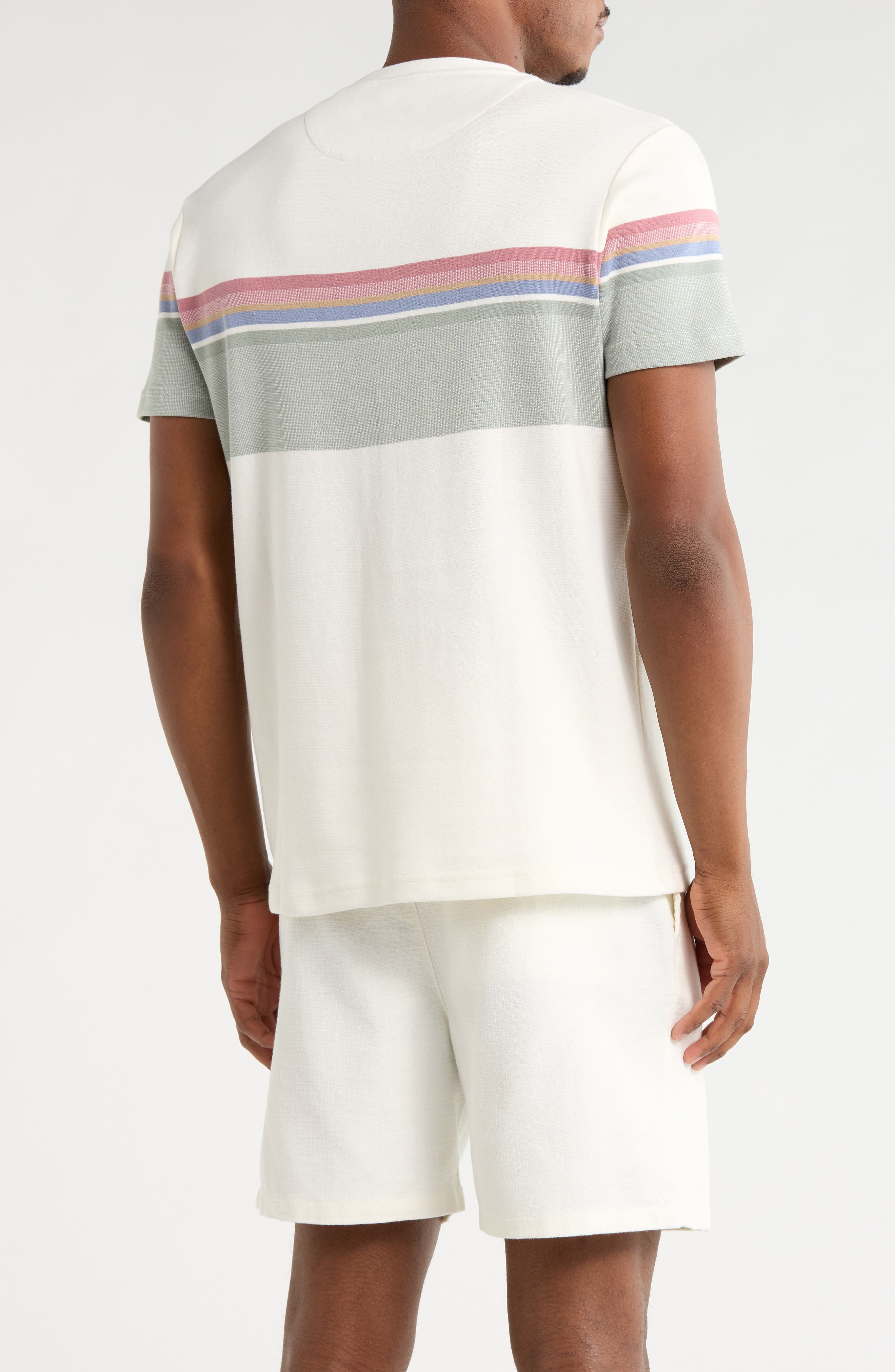 Stripe Crewneck T-Shirt - image 2