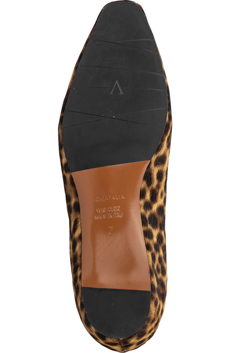 Aquatalia Marcella Weatherproof Leather Flat, Alternate, color,