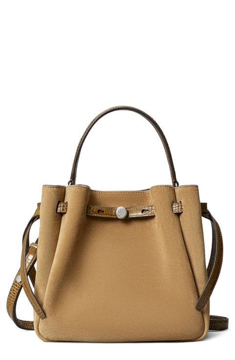 Romy Suede Bucket Bag