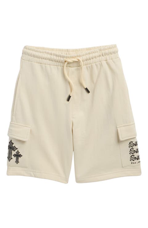 Kids' Gideon Fleece Cargo Shorts (Big Kid)