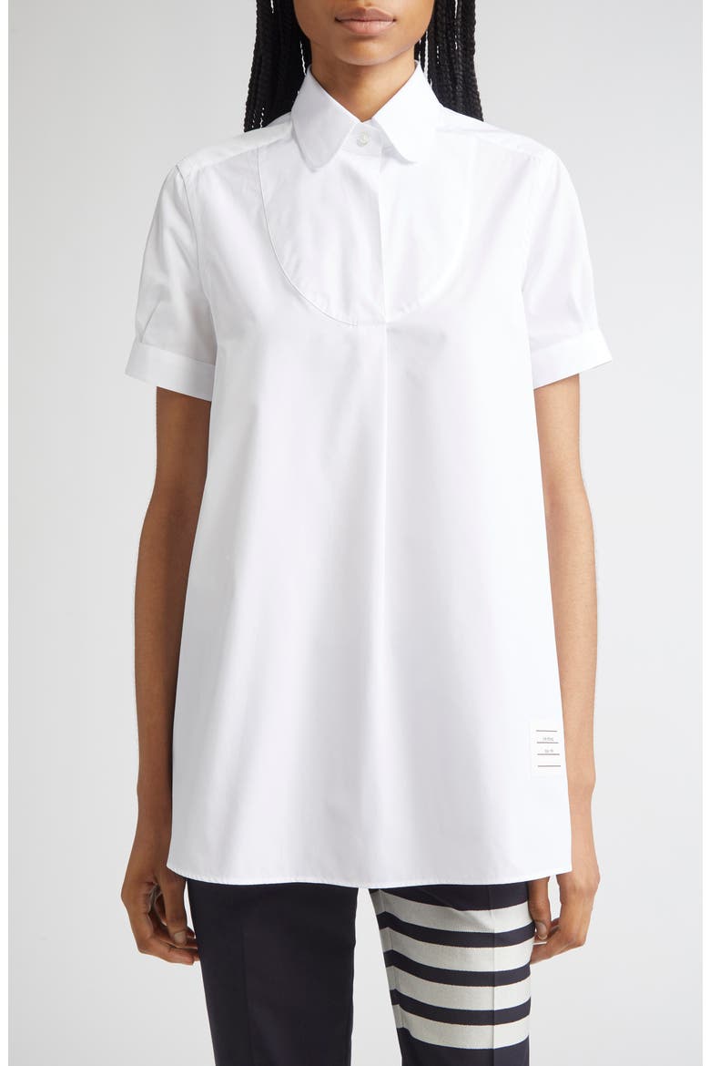 peter pan collar dress shirt Peter Pan Collar Shirt & Onesie (Long Sleeve Woven)