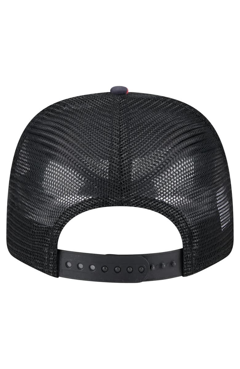 New Era Men's New Era Navy/Black Chicago Bears Adventure Drinks Pattern 9SEVENTY Stretch-Snap Hat, Alternate, color, Navy