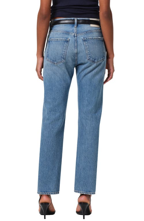 Shop Citizens Of Humanity Blaine High Waist Ankle Straight Leg Jeans In Perri