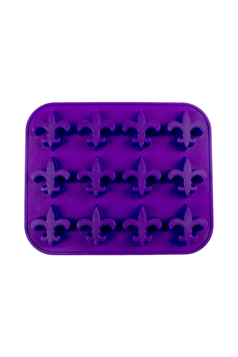 New Orleans Saints Ice Cube Tray, Main, color, Purple