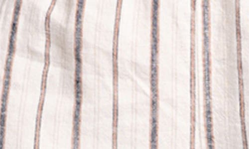 Thread & Supply Darana Stripe Linen Blend Shorts