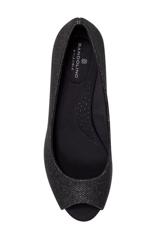 Bandolino Peep Toe Wedge Pump