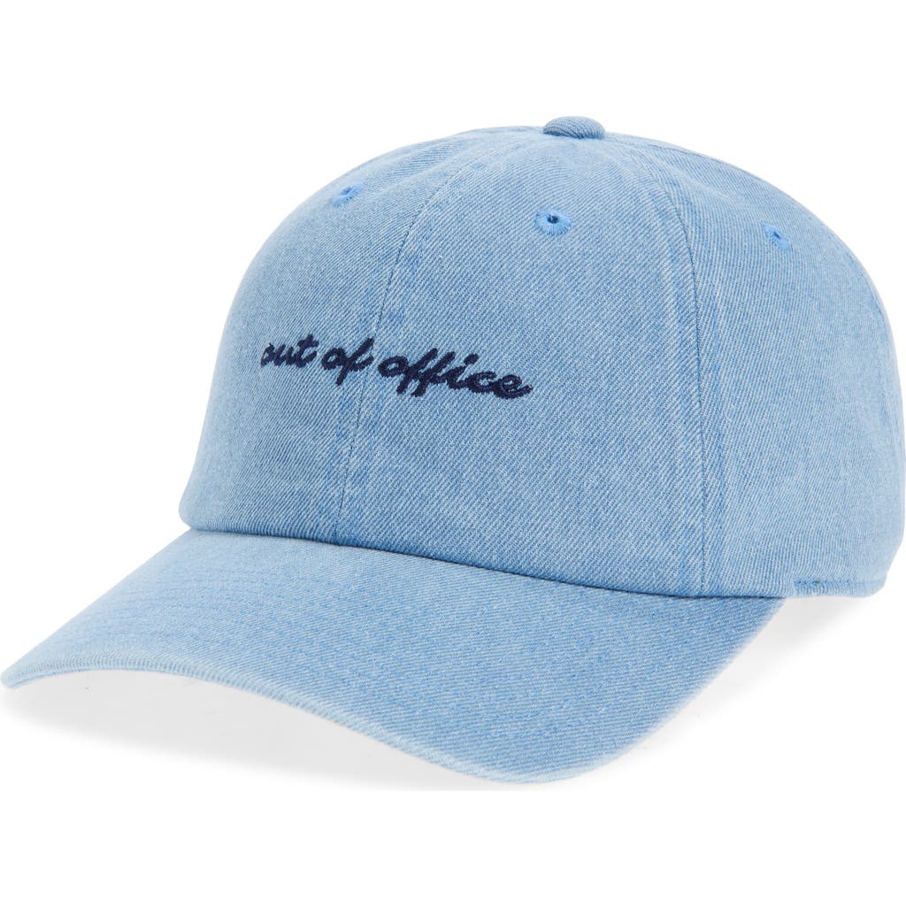 American Needle Out of Office Embroidered Baseball Cap in Denim Twill  product