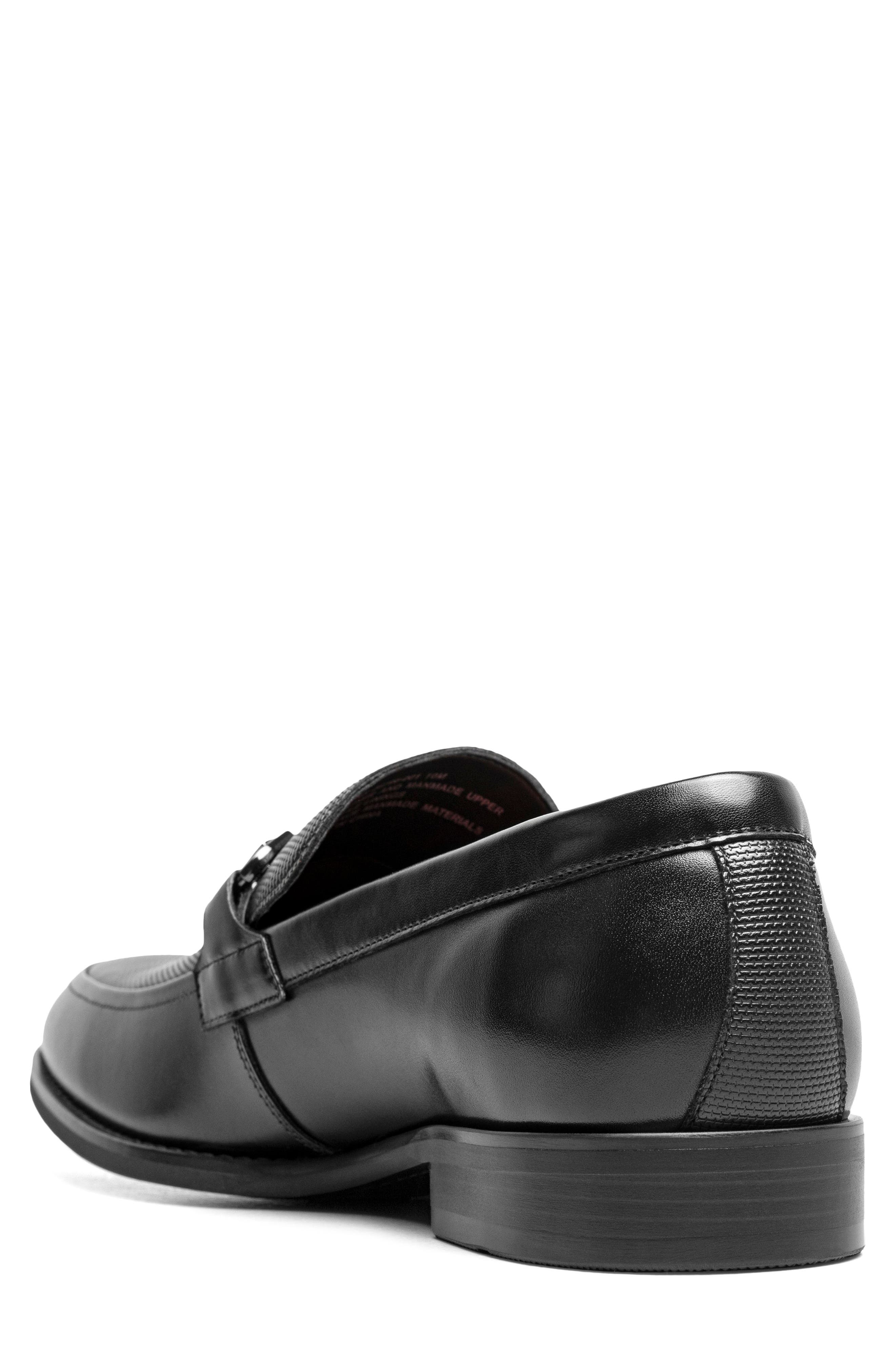 Lawton Moc Toe Slip-On, Alternate, color, BLACK