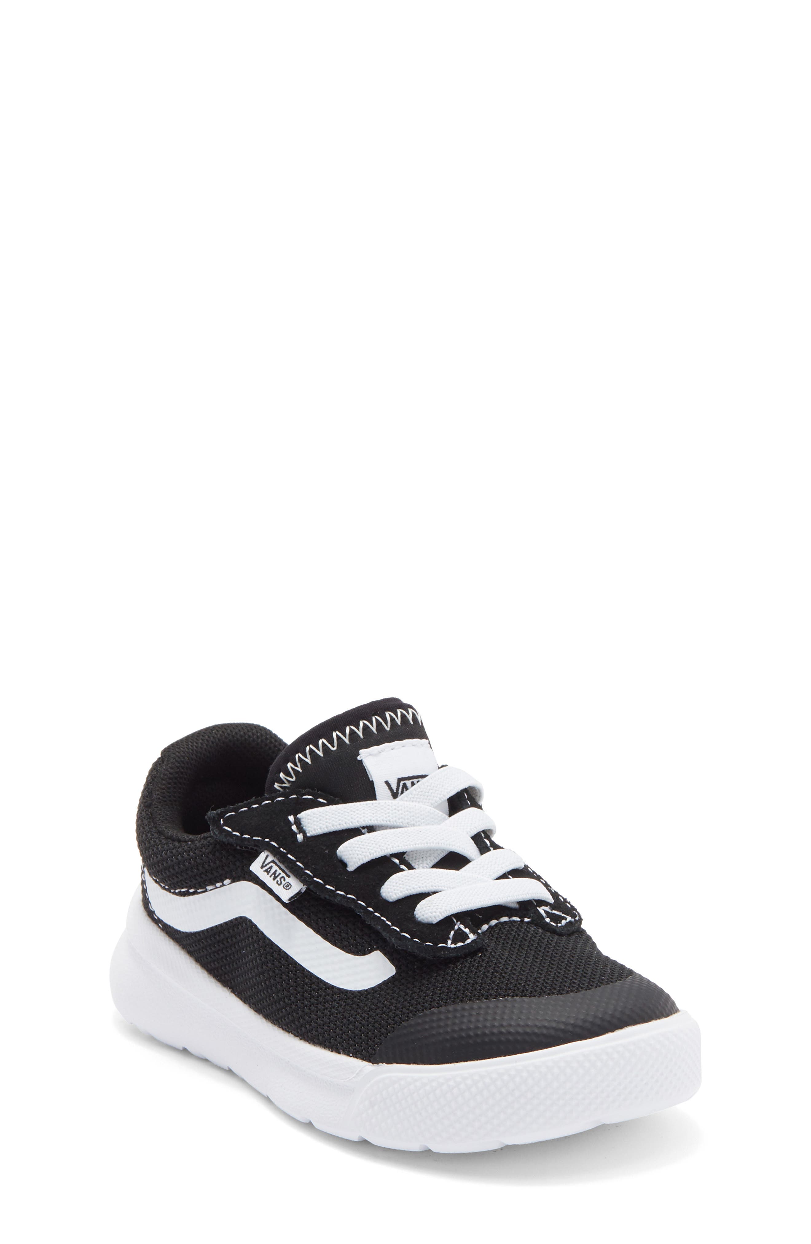 Vans Kids' Range BRZ V Sneaker, Main, color, Mesh Black/White